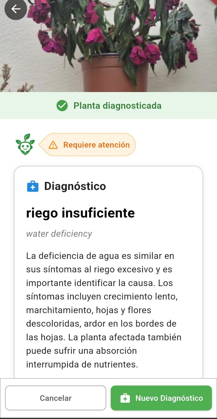 Calendario de riego inteligente de Mi Jardín