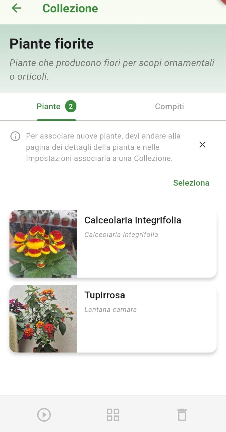 Community dei giardinieri nell'app Il Mio Giardino