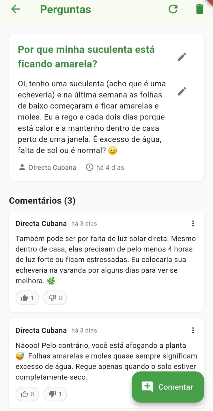 Inventário de ferramentas de jardinagem no Meu Jardim